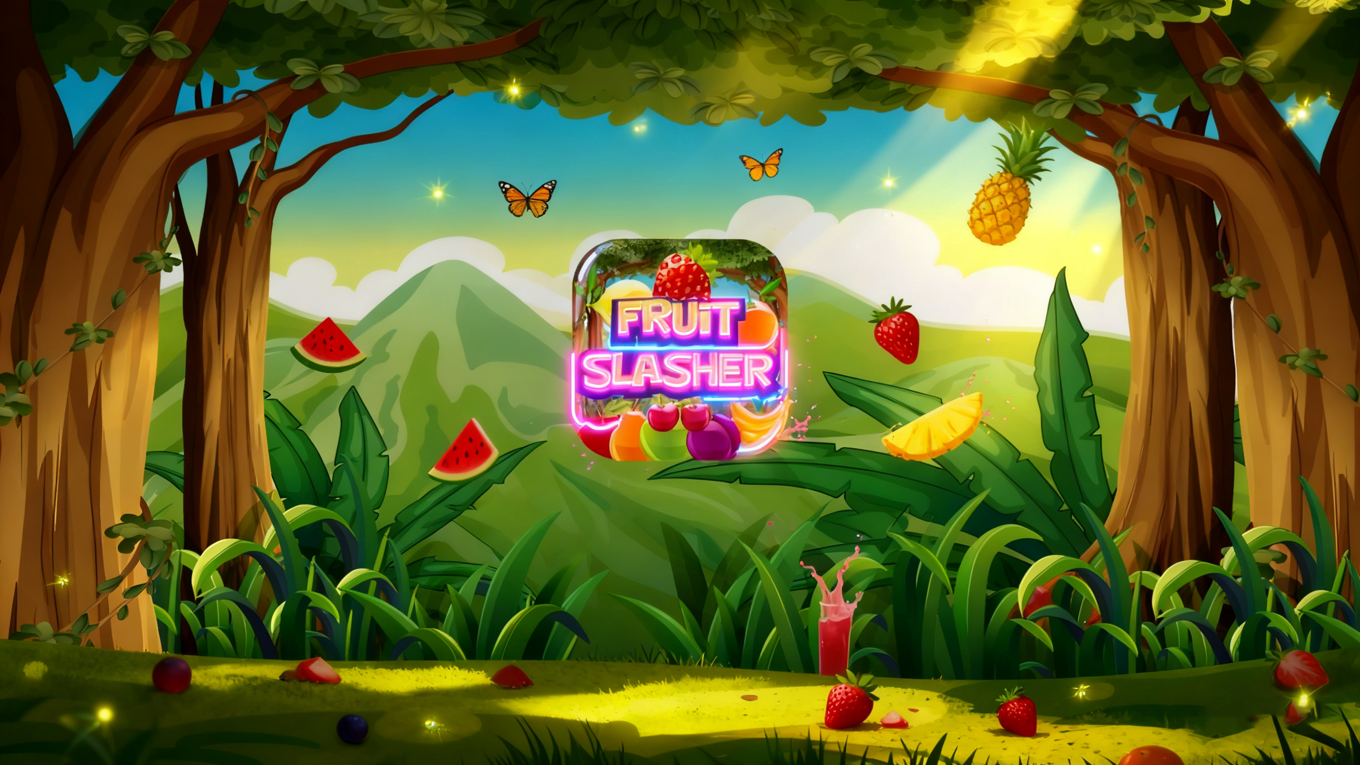 Fruit Pie Game Screenshot